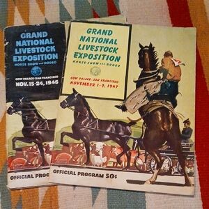 Grand National Livestock Exposition Official Program Set